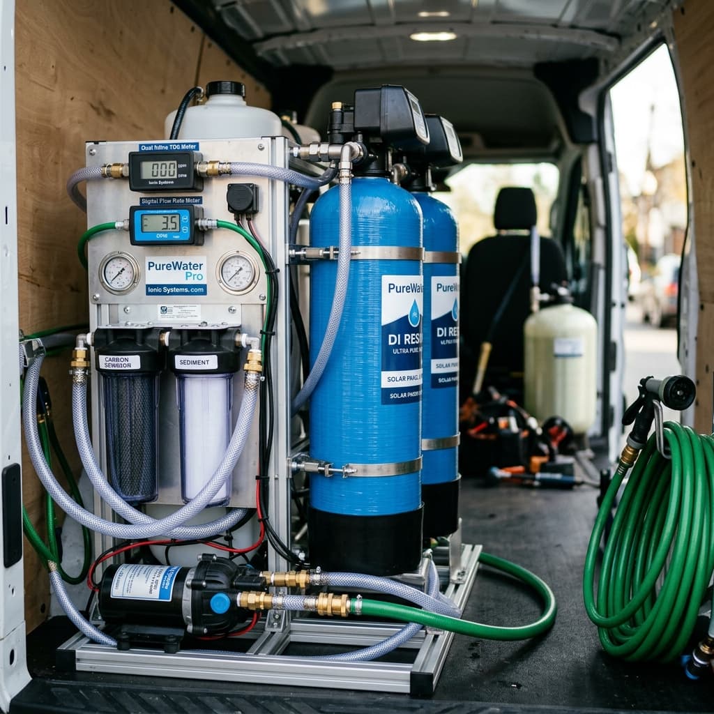 Our professional de-ionization pure water filtration system