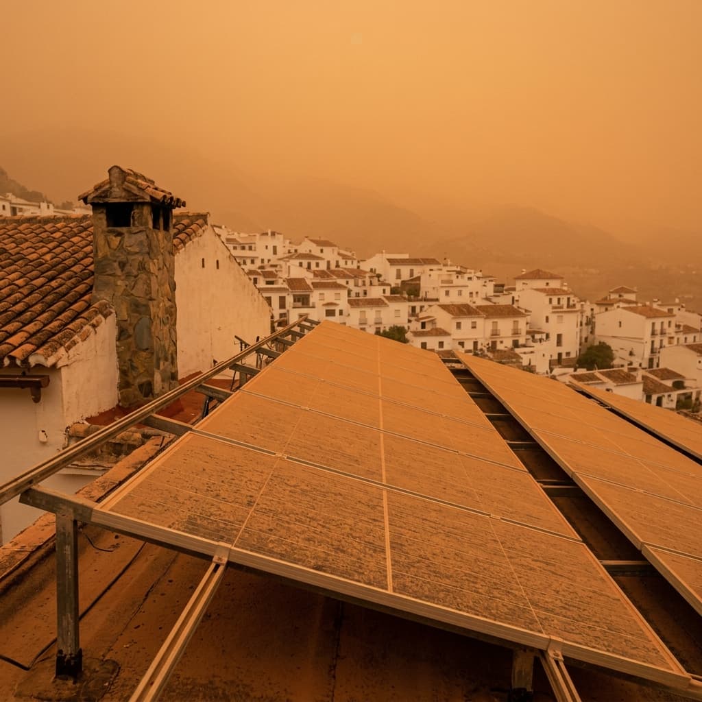 Calima y Polvo Sahariano: La Guía Definitiva de Mantenimiento Solar para la Costa del Sol